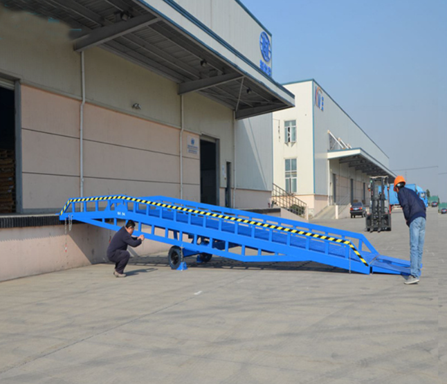 玉山移动式登车桥应用